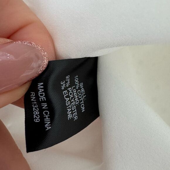 Revolve Majorelle Julianna White Eyelet Lace Off The Shoulder Blouse Size Small - Picture 8 of 8